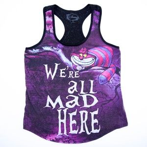 Disney Alice in Wonderland Cheshire Cat Tank Top